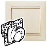 THERMOSTAT WITH SWITCH IVORY
