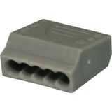 CONNECTOR PLUG-IN PA 1.5mm2 5P (PC155) GY 10/1 4516056