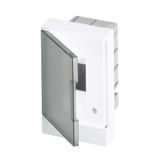 BEF402202 basic E Flush Mounted Transparent Grey Door 2 Module ; BEF402202