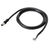 FHV7 Power / IO Cable, straight 10 m, M12 connector