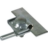Saddle clamp StSt clamping range 0.7-10mm for Rd 8-10mm