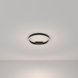 Modern Rim Ceiling lamp Black
