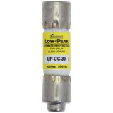 Fuse-link, LV, 30 A, AC 600 V, 10 x 38 mm, CC, UL, time-delay, rejection-type