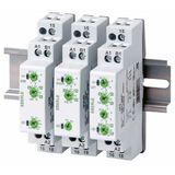 Installation time relay, clock UC 24-240 V, 1 changeover contact, 5 A, time range: 0.05 sec...100 hours