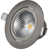 Spot - 7W 350lm 2000—2700K CRI95  Ø68mm  - Dimmable - Nickel