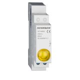 Modular-single-LED AMPARO, yellow, 230VAC