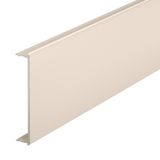 BRK 700802 cws  Channel top SIGNA BASE, 79x14x2000, creamy white Polyvinyl chloride