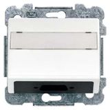 IRIS Cover plate with label for support  5TG5535-6WH