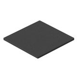 ISSGU140110  Rubber pad, for ISS140110, 140x110x4, black Rubber, GUM
