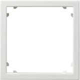 adapter fr. square 45 x 45 mm System 55 p.white m