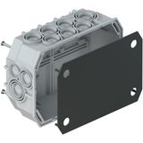 Flush mounting junction box 175x120x64mm