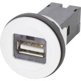 har-port USB 2.0 A-A ; PFT white