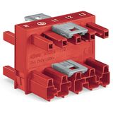 3-way distribution connector 5-pole Cod. P red