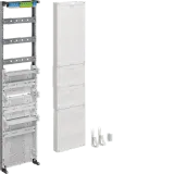 Distribution panel, univers Z, height 1050 mm, 3 rows, 1 panel, with RfZ and APZ below