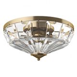 Neoclassic Facet Ceiling Lamp Gold