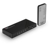 3 Port HDMI 18G Switch Switch between 3 4K@60Hz source devices when connected to a single display