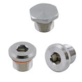 Ex sealing plugs (metal), M 25 x 1.5, 16 mm, Brass, nickel-plated