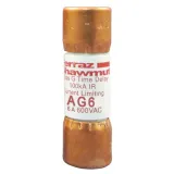 Fuse AG - Class G 600VAC 6A Time Delay Ferrule