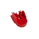 Support for one Ø5 or Ø6 mm padlock for MCB/RCD/isolating switch DX³