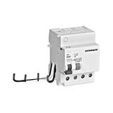 RCD Add-on block for AMPARO MCB 4-pole, type AC, 63A, 300mA