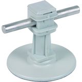Roof conductor holder DEHNsnap H 36mm grey with adhesive pad D 67mm f.