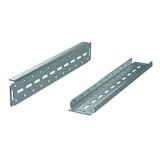 Mounting profiles for heavy load components (pair) L=800 mm