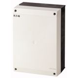 Insulated enclosure, HxWxD=280x200x125mm, +mounting plate, NA type