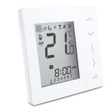 Digital programable room thermostat 230V UP white