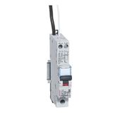 RCBO DX3 10000A 1 pole 16A curve C type A 30mA