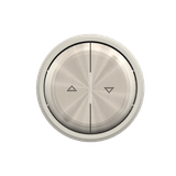 8644 CR Rocker for blind switch/push-button - Chrome Symbol "arrows" for Venetian blind, Two-part rocker Chrome - Skymoon