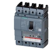 Circuit breaker 3VA6 UL frame 150 breaking capacity class E 200 kA @ 480 V