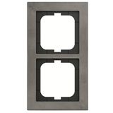 1722-298 Cover Frame Busch-axcent® concrete grey