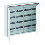 CA45RZ1 ComfortLine Compact distribution board, Surface mounting, 192 SU, Isolated (Class II), IP44, Field Width: 4, Rows: 4, 800 mm x 1050 mm x 160 mm