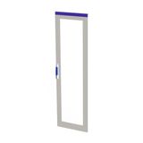 Glazed door for 1 door enclosure H=2000 W=600 mm