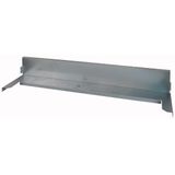 Screen for IZMX63, fixed mounting, width 1350 mm, BBB