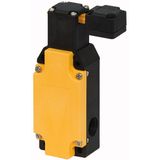 Safety position switch, LS(4)…ZB, Safety position switches, Complete unit, 1 N/O, 2 NC, Insulated material, Screw terminal, -25 - +70 °C