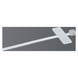 CABLE TIE - WITH IDENTIFICATION TAG - 2,5X200  -COLOURLESS