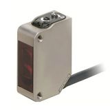 Photoelectric sensor, rectangular housing, stainless steel, oil-resist