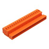 1-conductor male connector CAGE CLAMP® 2.5 mm² orange