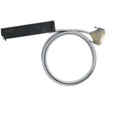 PLC-wire, Analogue signals, 37-pole, Cable LiYCY, 2.5 m, 0.25 mm²