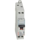 DX³6000 10kA high inlet and low outlet U+N screw circuit breaker 230V~ - 20A - curve C - 1 module