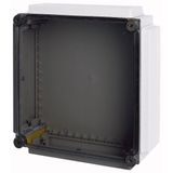 Insulated enclosure, top+bottom open, HxWxD=421x421x150mm, NA type