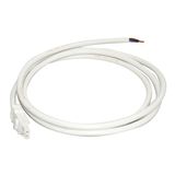 Connection cable to IU008523, 2x1.5mmý, length 2,0m, white