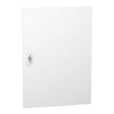 Doors, PrismaSeT XS, white (RAL 9003), distribution 3 x 18 modules