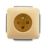 5518A-A2359 D Single socket outlet w.pin+cover shutt.