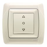 Carmen Beige One Button Blind Control Switch