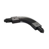 Flexible connector for 1-circuit HV-track, black