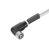 Sensor-actuator Cable (assembled), One end without connector, M12, Num