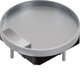 tehalite. VE-EE Hinged cover IP30 5kN EKR12 fi306 25mm stainless steel