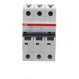 ST203M-B50 Miniature Circuit Breaker - 3P - B - 50 A